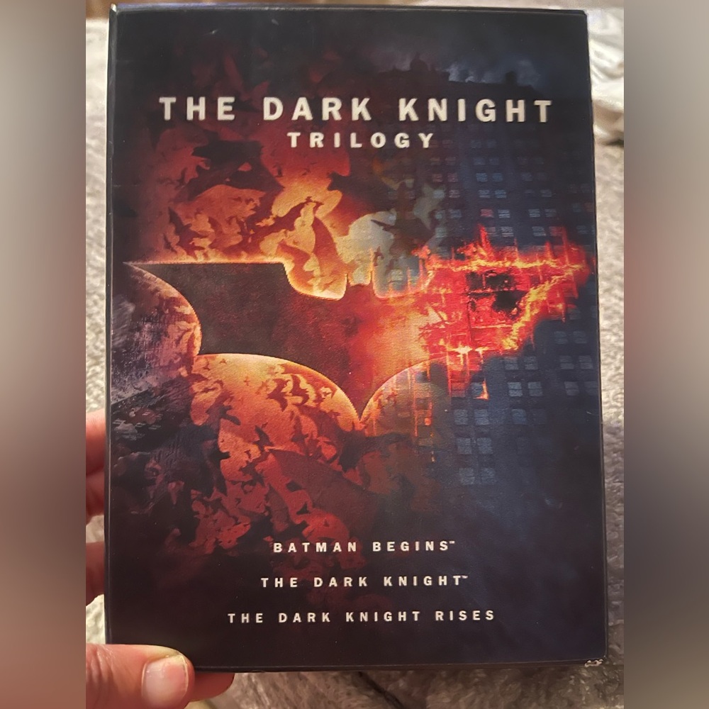 The dark knight dvd trilogy box set 3 movie set